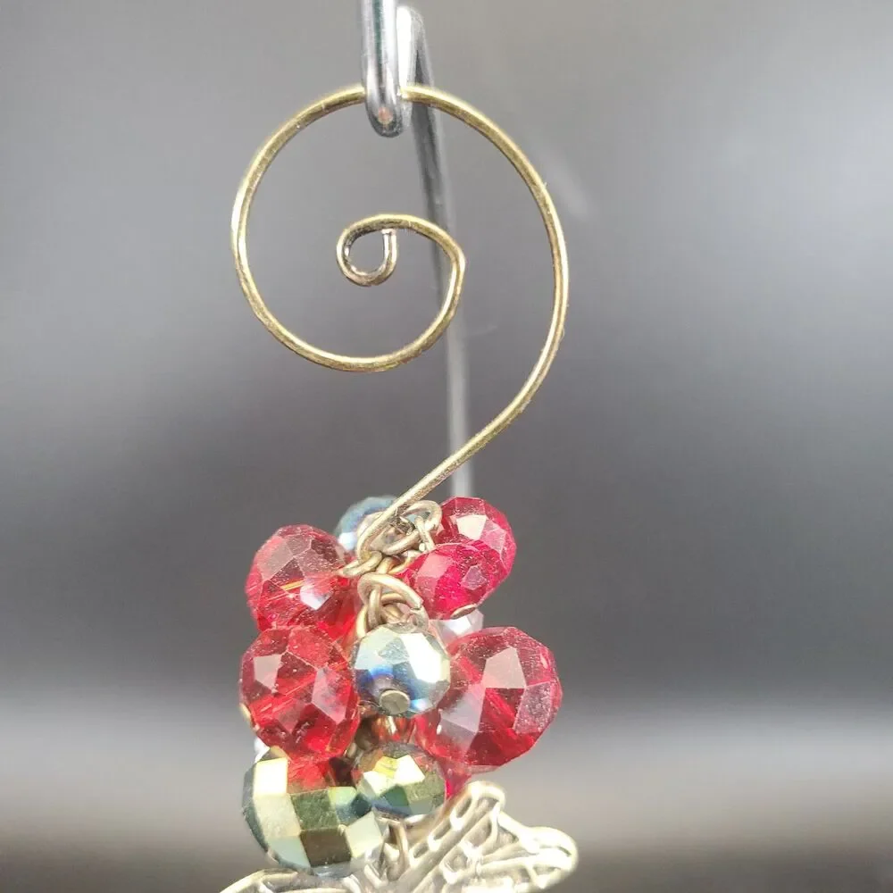 Tradition Keepers by Noelle 2011 Glass Snowflake Beaded Christmas Ornament